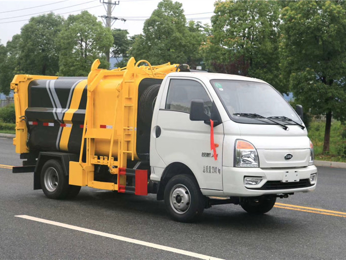 中威國六凱馬3方掛桶垃圾車