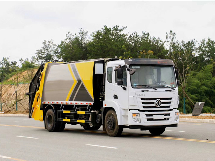 中威東風(fēng)錦程15方拉臂式垃圾車(chē)