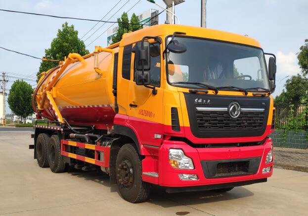 中威東風(fēng)天龍16方吸污車